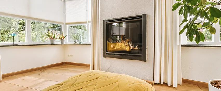 Residential Fireplace Ceramic Glass Installation in Rosemont, CA