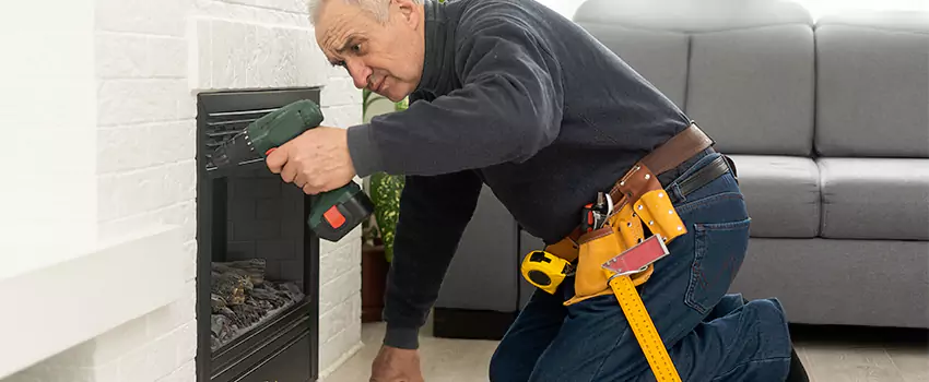 New Indoor Fireplace Installation in Rosemont, California