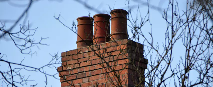 Chimney Crown Installation For Brick Chimney in Rosemont, California