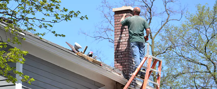 Vinyl and PVC Chimney Flashing Installation in Rosemont, CA