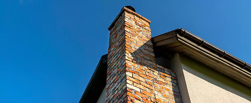 Masonry Chimney Flashing Repair in Rosemont, California