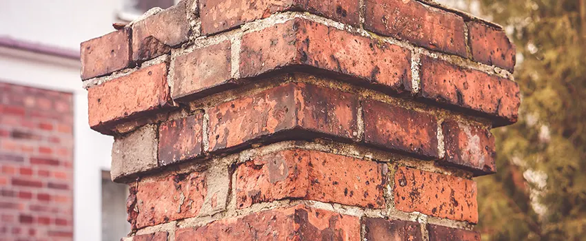 Cracked Chimney Bricks Repair Cost in Rosemont, California