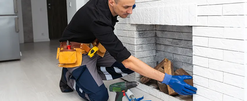 Fireplace Damaged Damper Frame Repair Services in Rosemont, California